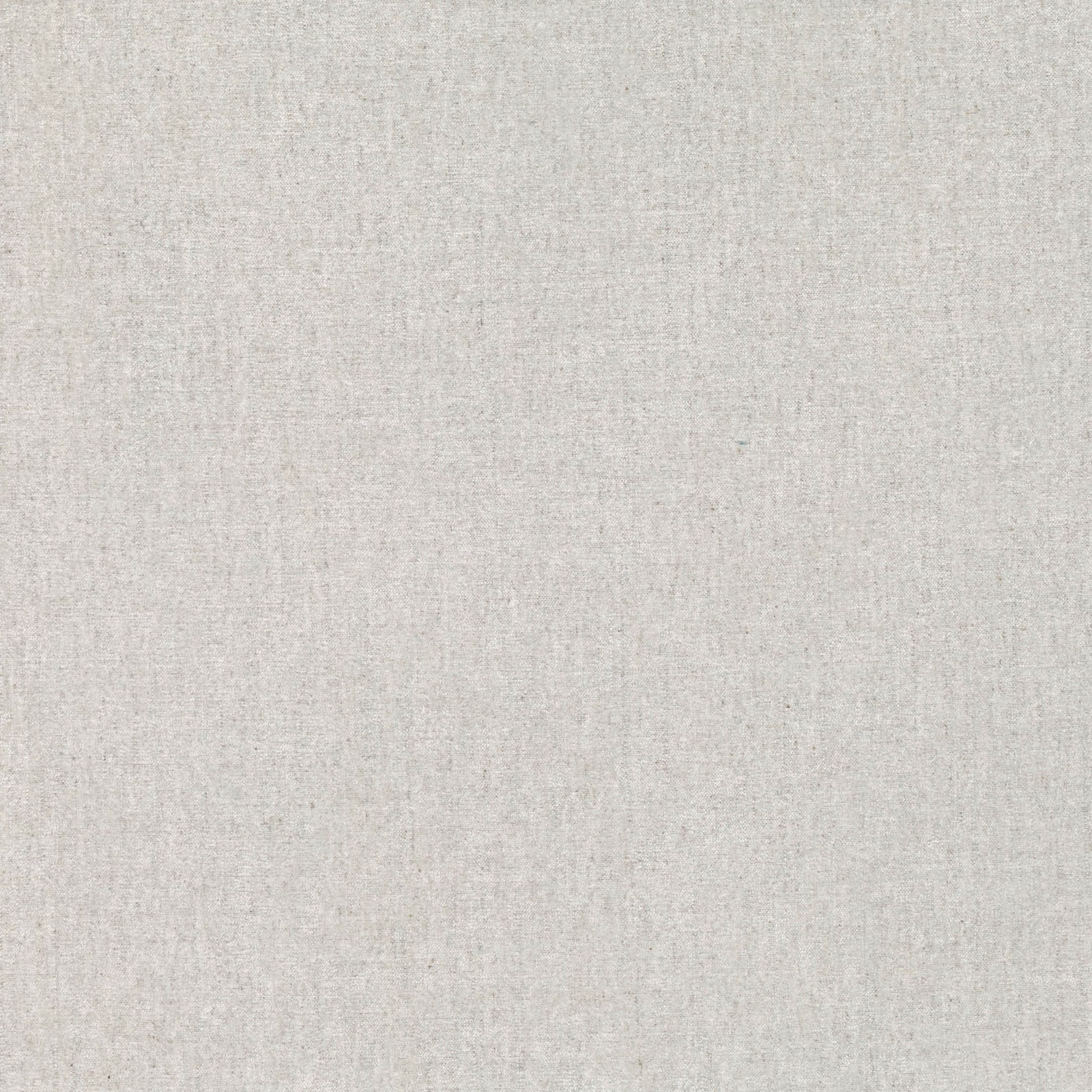 Pale icy grey fabric showing a fine flecked plain weave texture