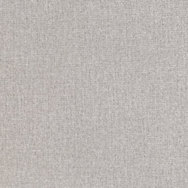 Close-up of pale smoke grey fabric with a fine softly mottled woven texture