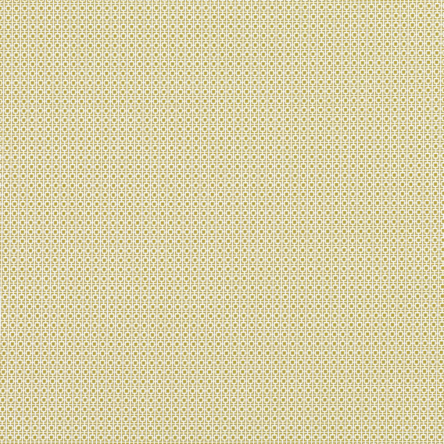 Small cream lattice woven across a muted pesto olive-green ground