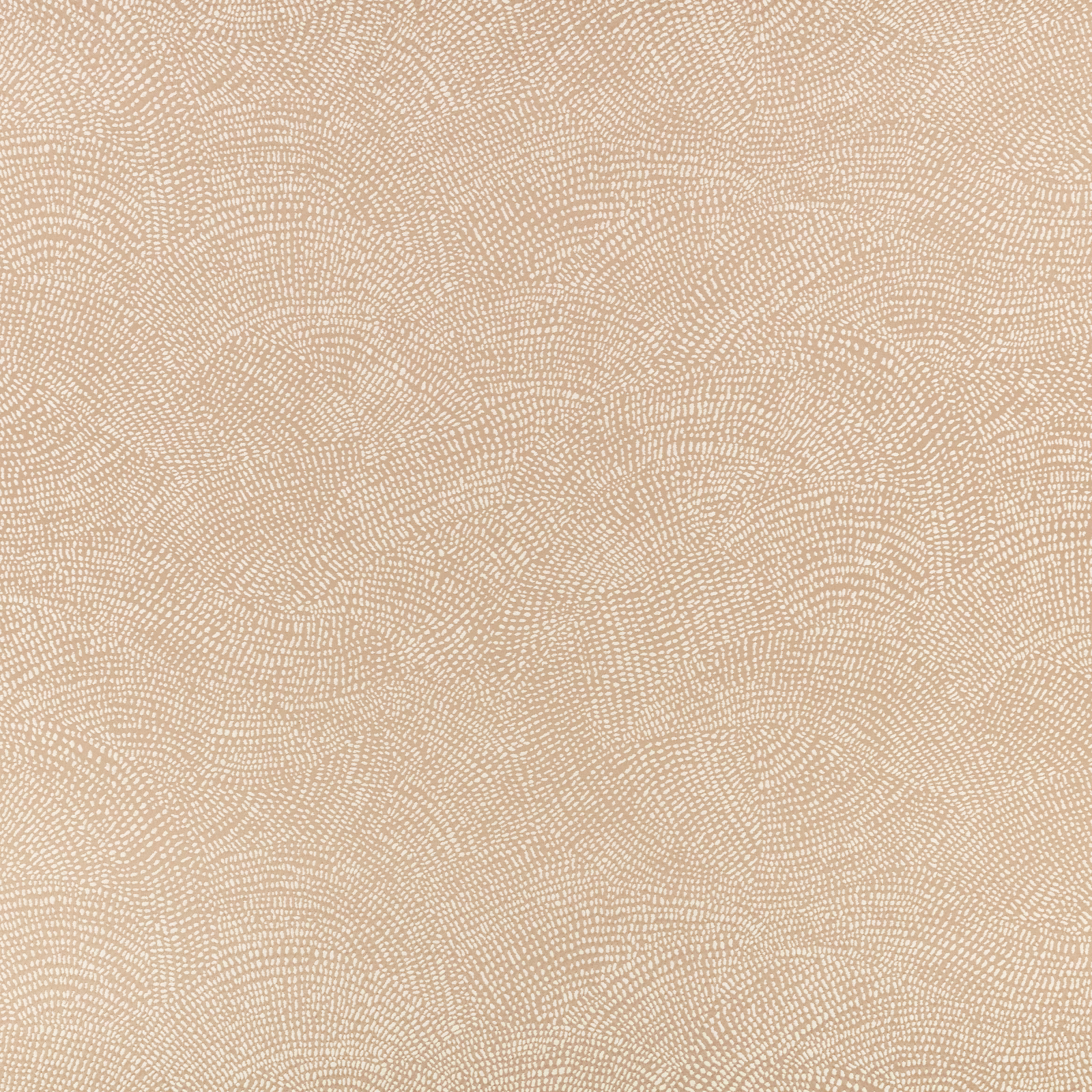 Warm almond-beige textile with a fine, rippling broken-mark pattern