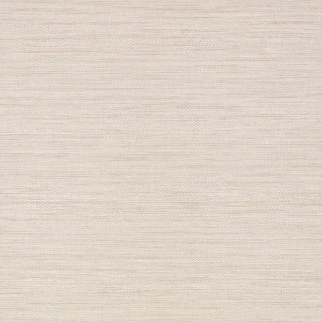 Pale stone taupe wallpaper with fine horizontal abaca embossing and subtle striations