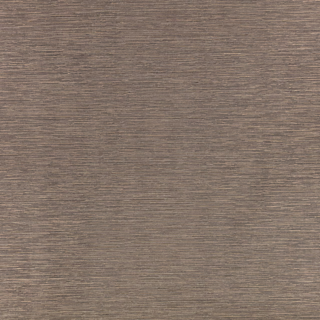 Warm taupe-brown Etsu wallpaper with fine horizontal striations and layered tonal texture