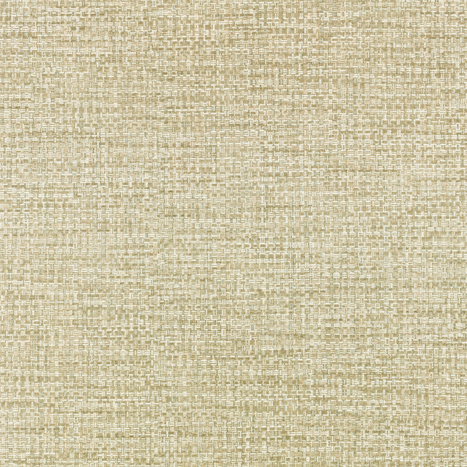 Pale artichoke green wallpaper with fine mottled woven-look texture