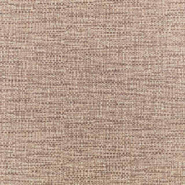 Warm coffee-taupe wallpaper with fine woven grid texture and pale flecked variation
