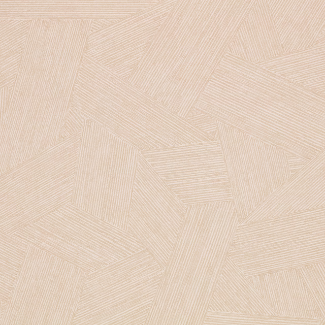 Pale soapstone wallpaper with angular panels and fine ivory linear texture