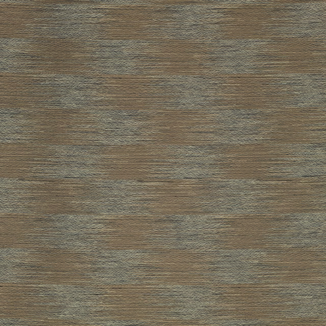 Muted bronze-brown horizontal striations with softly blended taupe and olive-grey threads