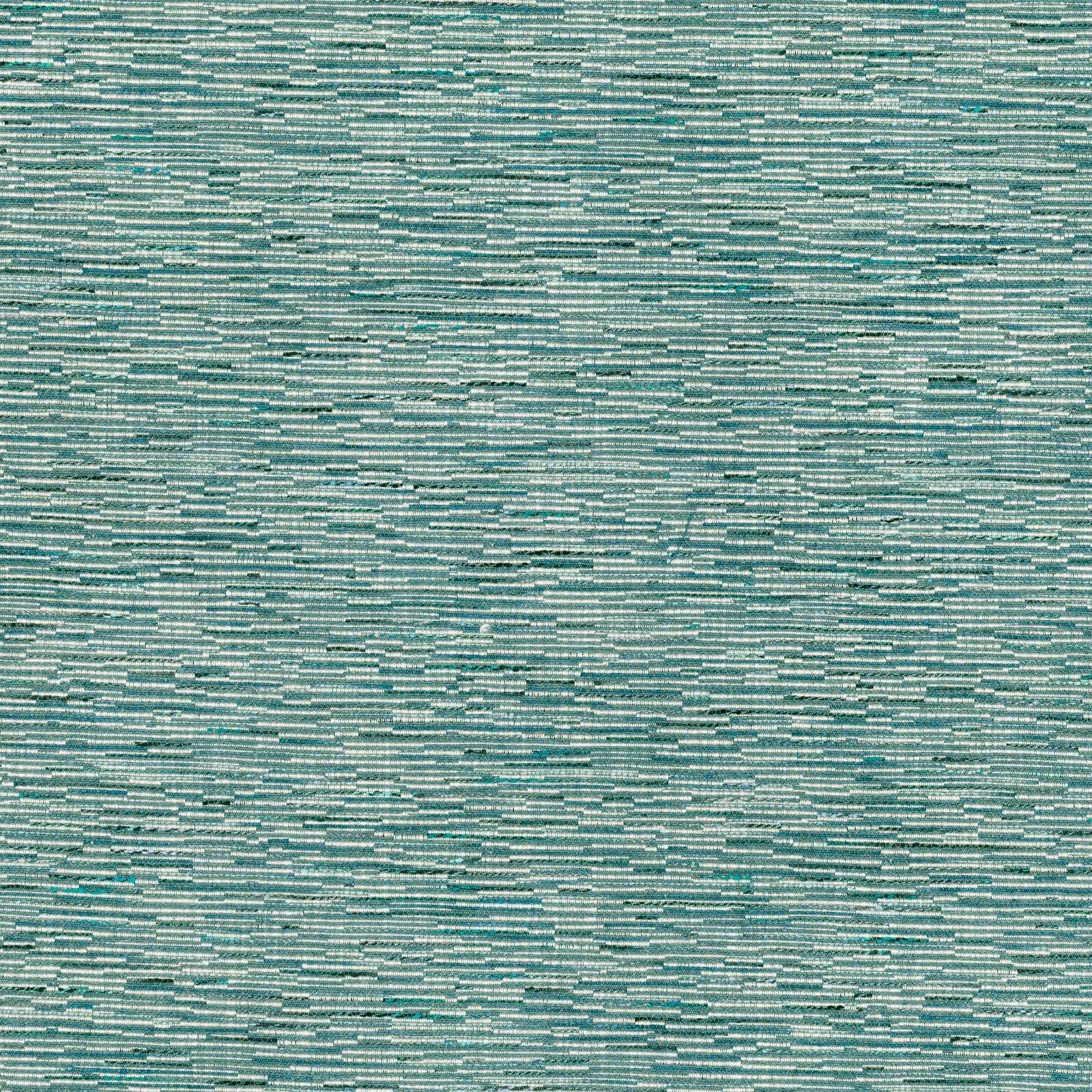 Muted aqua teal fabric with fine irregular horizontal slub weave