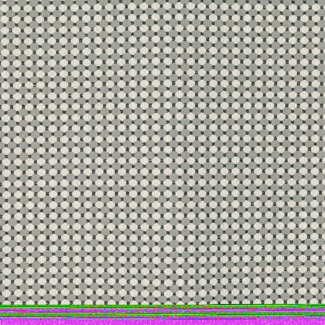 Small geometric woven fabric in soft grey-beige with charcoal accents