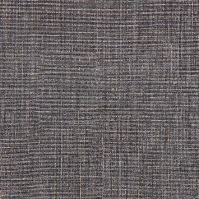 Deep charcoal-grey wallpaper with fine crosshatched lines and woven-looking texture