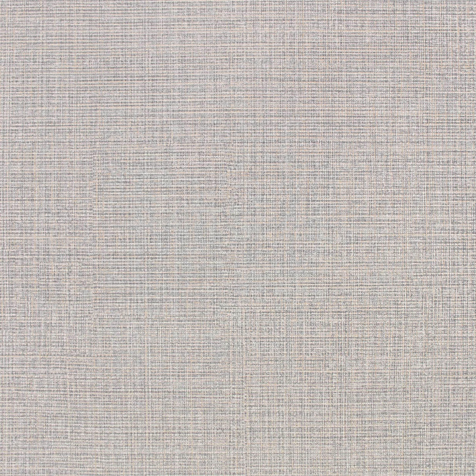 Cool pale grey wallpaper with a fine, linen-like crosshatched surface