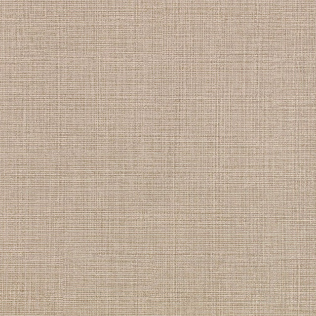 Warm greige wallpaper with a fine, woven-looking crosshatch twill texture