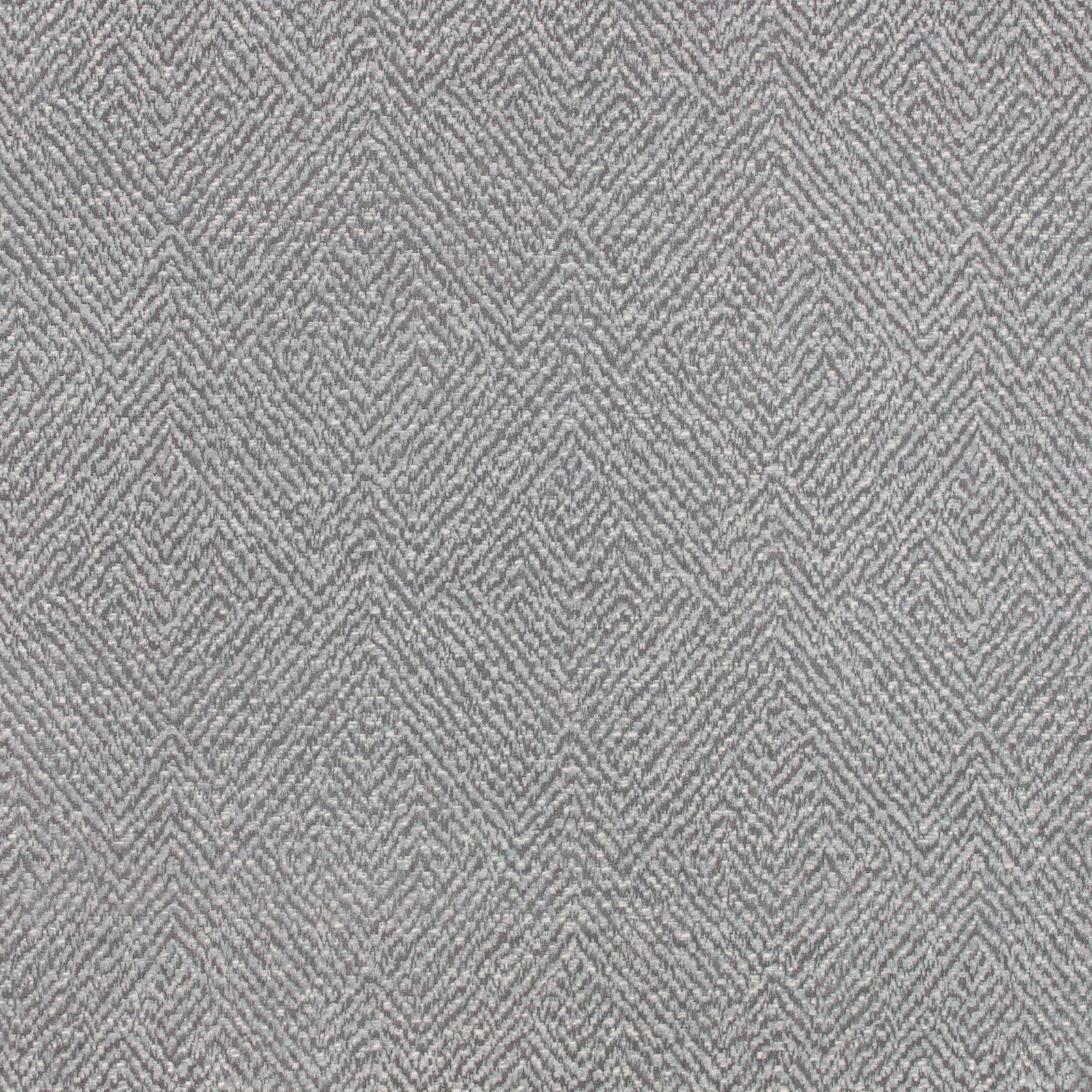 Cool glacier grey wallpaper with a fine repeating chevron texture and softly mottled surface