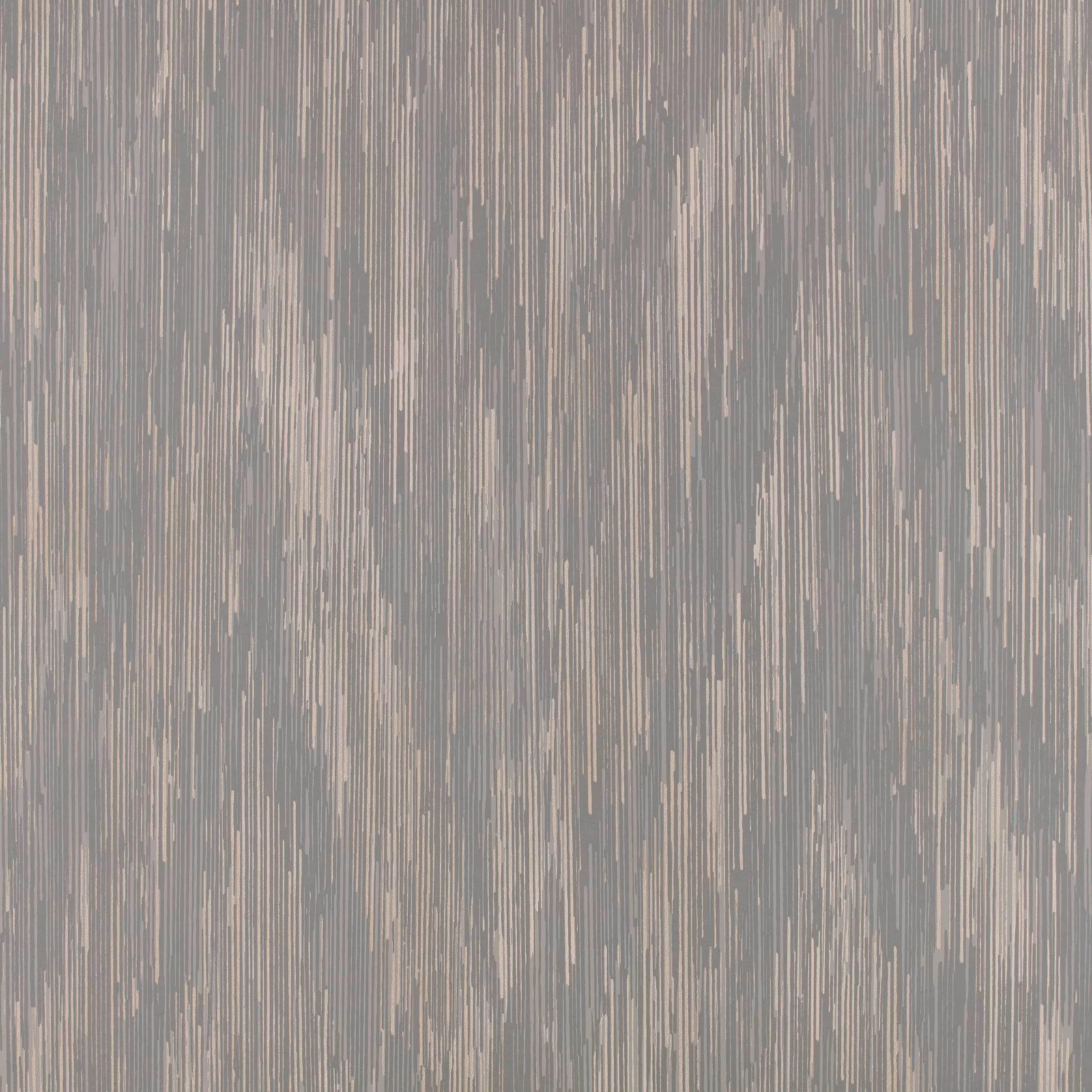 Smoke grey wallpaper with fine vertical striations and pale stone highlights