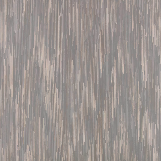 Smoke grey wallpaper with fine vertical striations and pale stone highlights