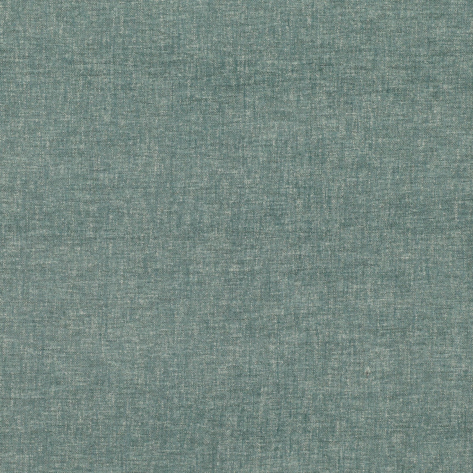 Muted blue-green grey fabric with fine crosshatched woven texture and subtle tonal variation