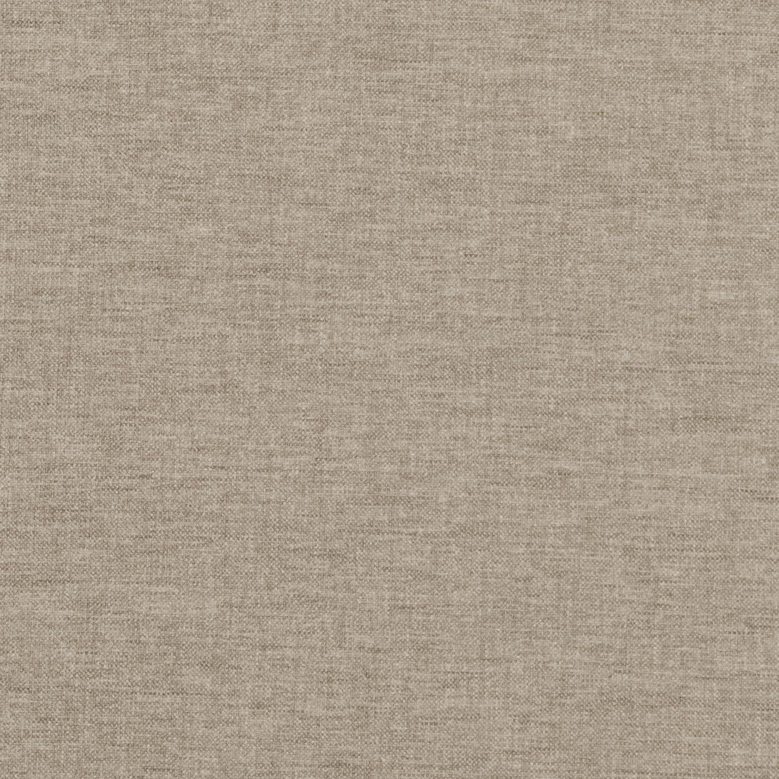 Close-up of Lamont Clay’s warm clay-taupe plain weave with subtle horizontal slubs