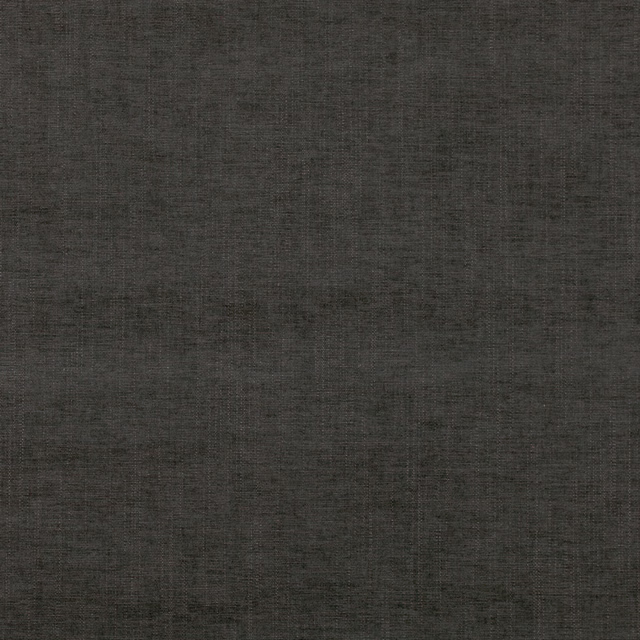 Dark charcoal-grey fabric with a subtle irregular crosshatched woven texture