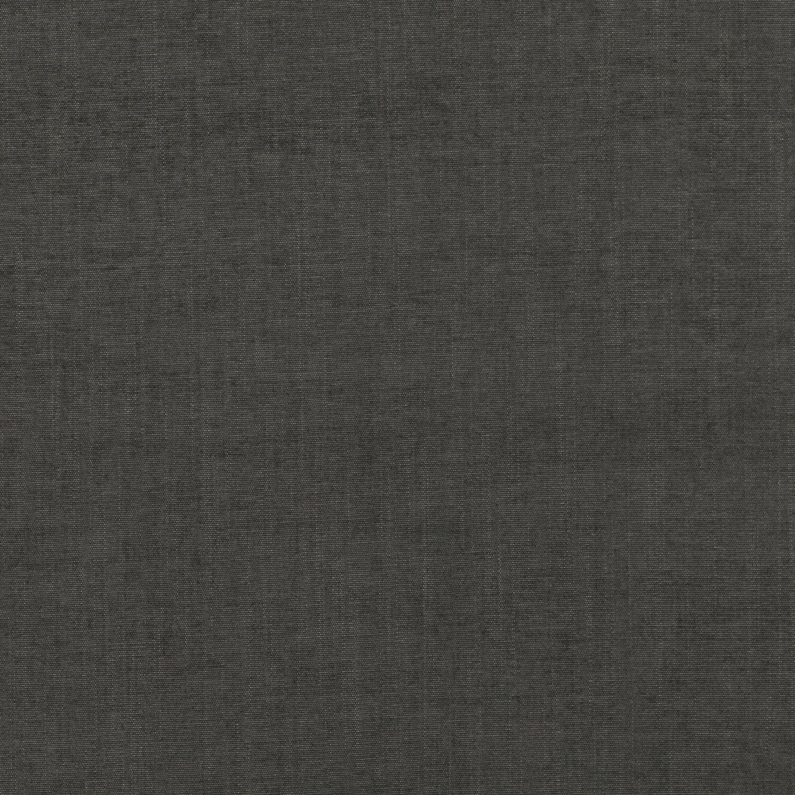 Close-up of deep charcoal-grey fabric with a subtle plain woven texture