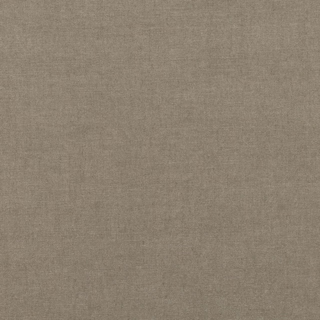 Close view of muted umber-brown plain weave with fine tonal texture