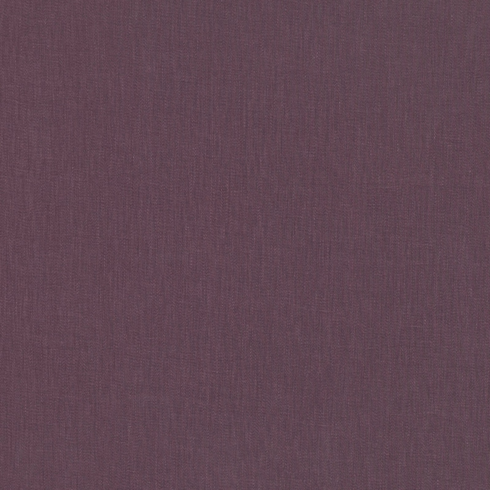 Muted fig-plum woven fabric with subtle vertical slubs and a soft matte finish