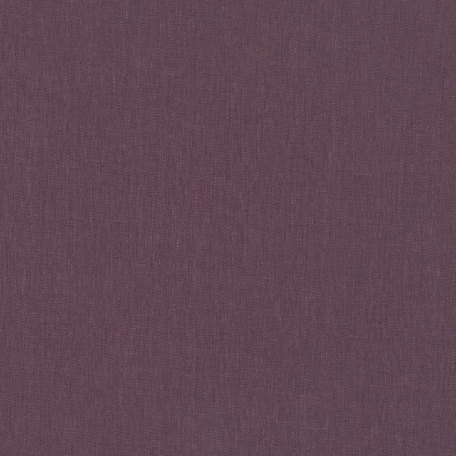 Muted fig-plum woven fabric with subtle vertical slubs and a soft matte finish