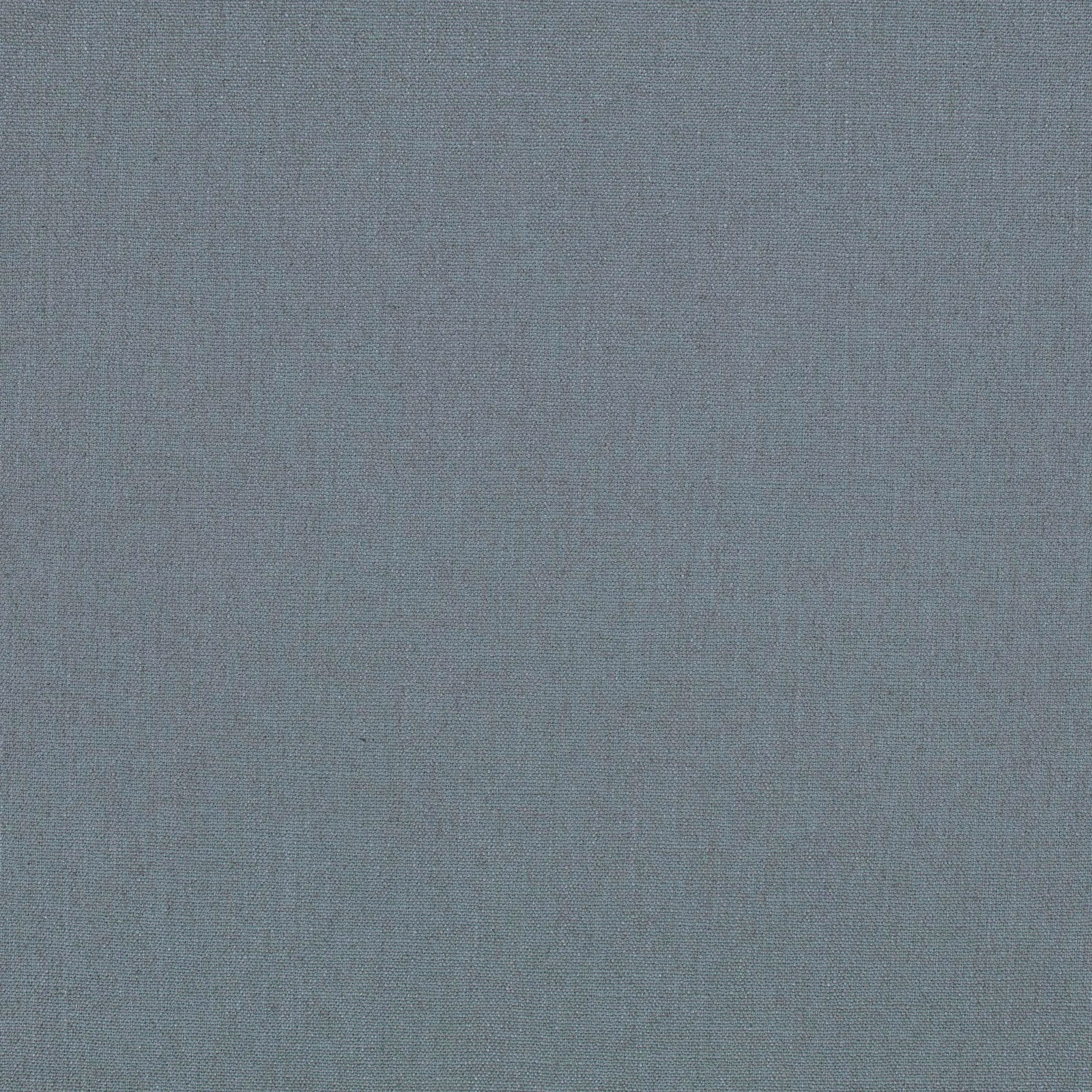 Close-up of muted Atlantic blue-grey fabric with a fine plain woven texture