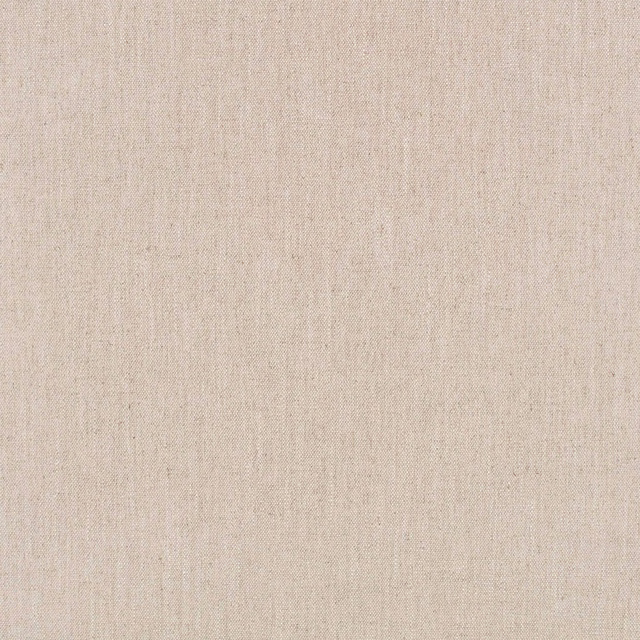 Pale warm beige woven swatch with subtle vertical slub texture and soft tonal variation