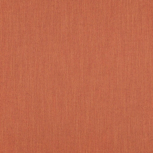 Burnt sienna plain weave with fine vertical striations and a softly slubbed surface