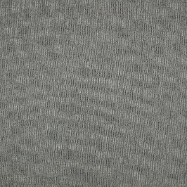 Cool grey Ruskin fabric showing a fine, subtly vertical woven texture