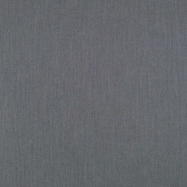 Close-up of cool gunmetal grey fabric with fine vertical woven striations
