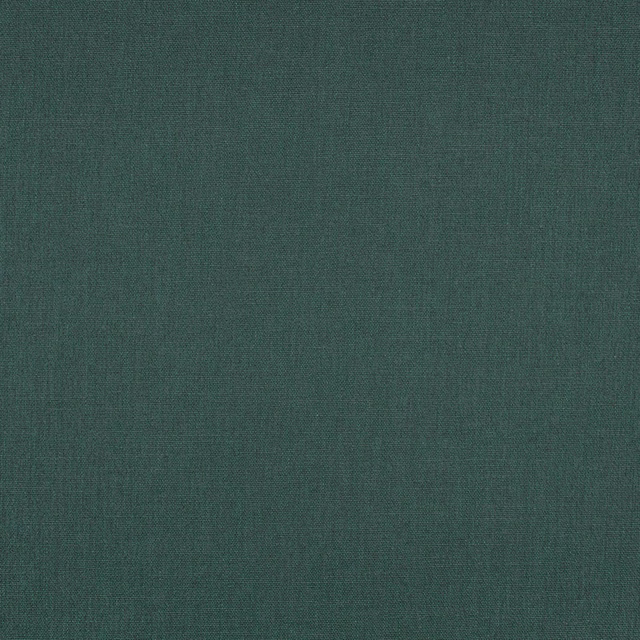 Deep hunter teal fabric showing a fine, softly mottled crosshatch weave