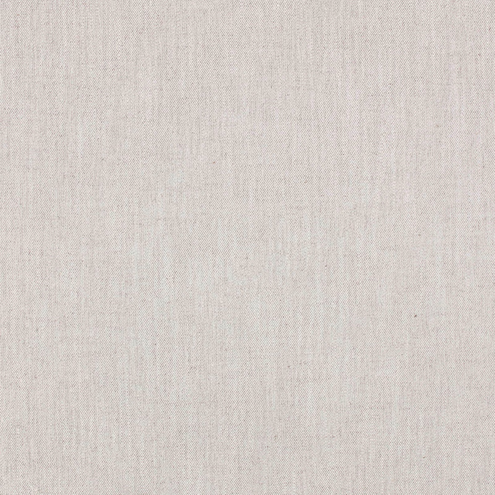 Pale ivory-beige Ruskin textile with fine weave and faint vertical slubs