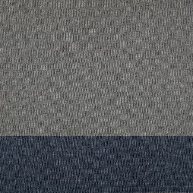 Slate grey and deep navy two-tone textile with fine vertical woven texture
