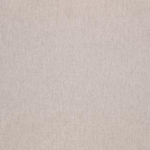 Close view of pale silver-grey plain weave with subtle vertical slubbing