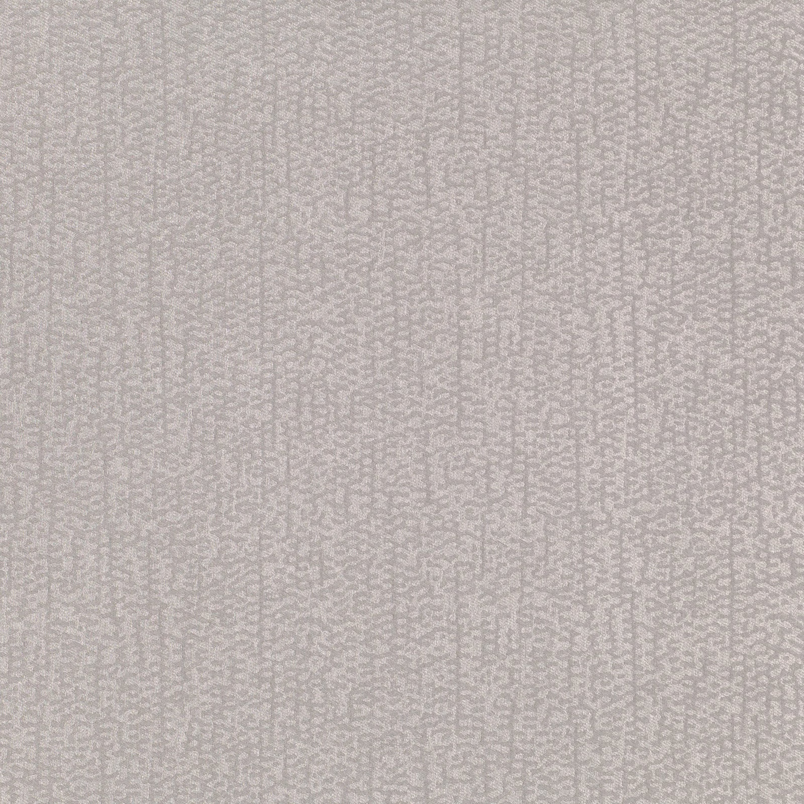 Pale Arctic Grey woven fabric with fine vertical bands and mottled organic texture