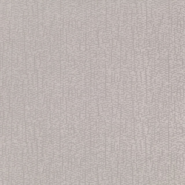 Pale Arctic Grey woven fabric with fine vertical bands and mottled organic texture