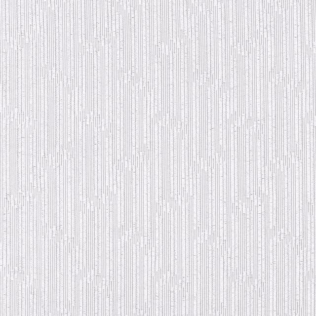 Pale ivory-grey fabric with delicate vertical striations and a softly textured surface