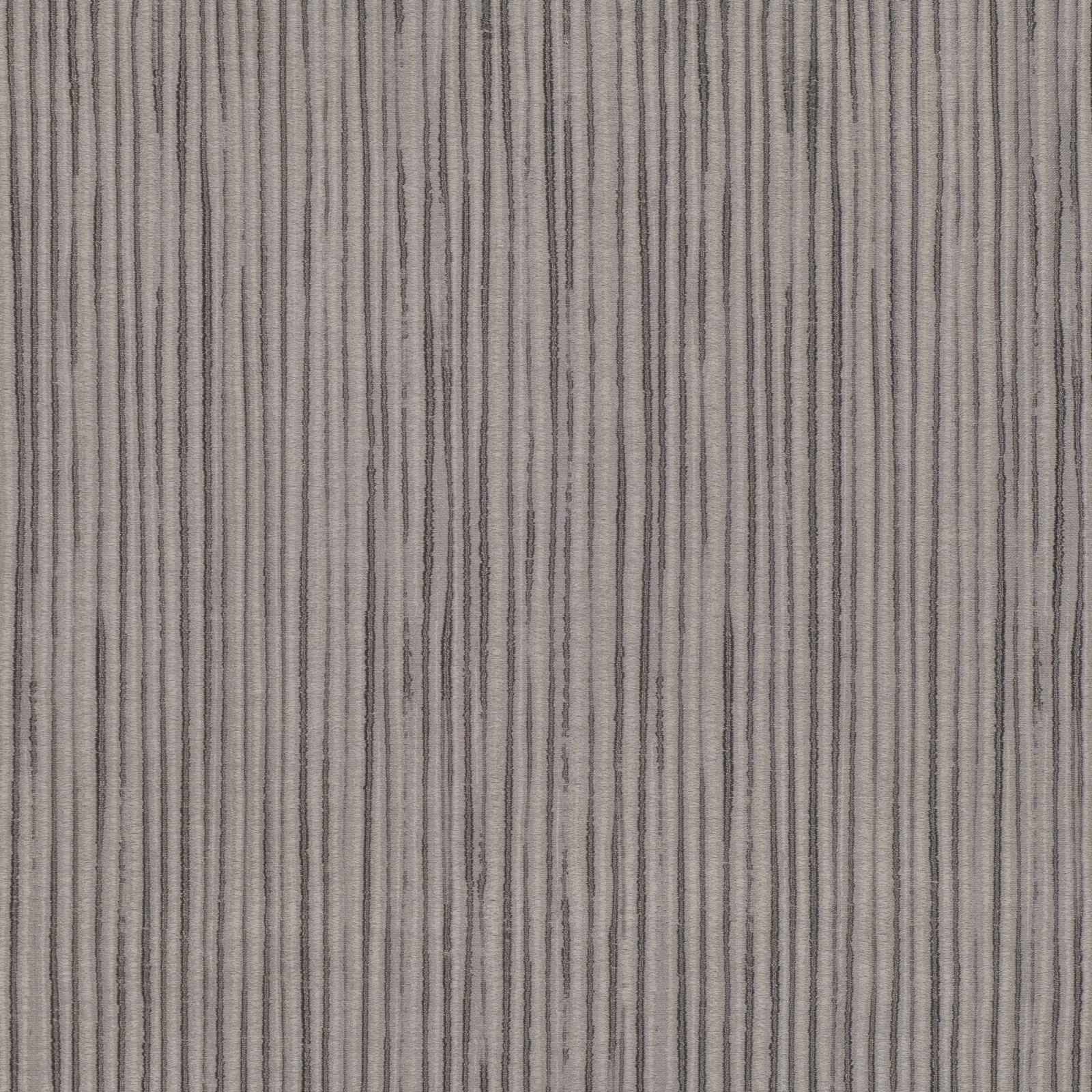 Cool magnesium-grey woven fabric with fine irregular vertical grey striations