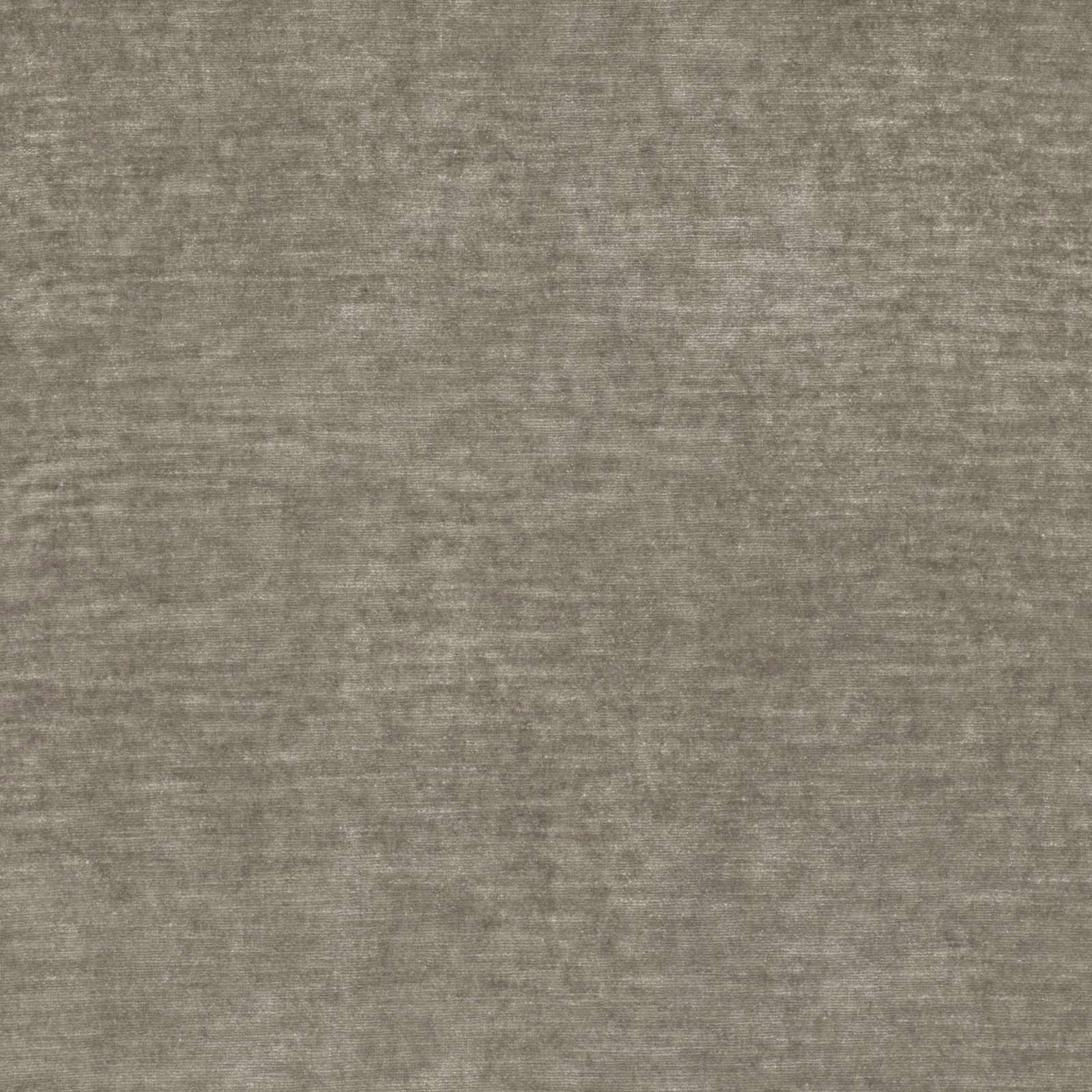 Warm granite taupe woven textile with fine horizontal striations and cloudy tonal variation