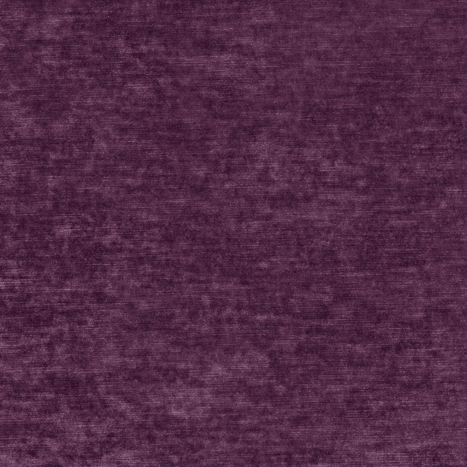 Deep mulberry-purple textile with softly mottled, directional nap and subtle sheen