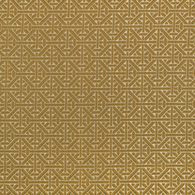 Muted olive geometric weave with pale khaki interlocking lines and tactile texture