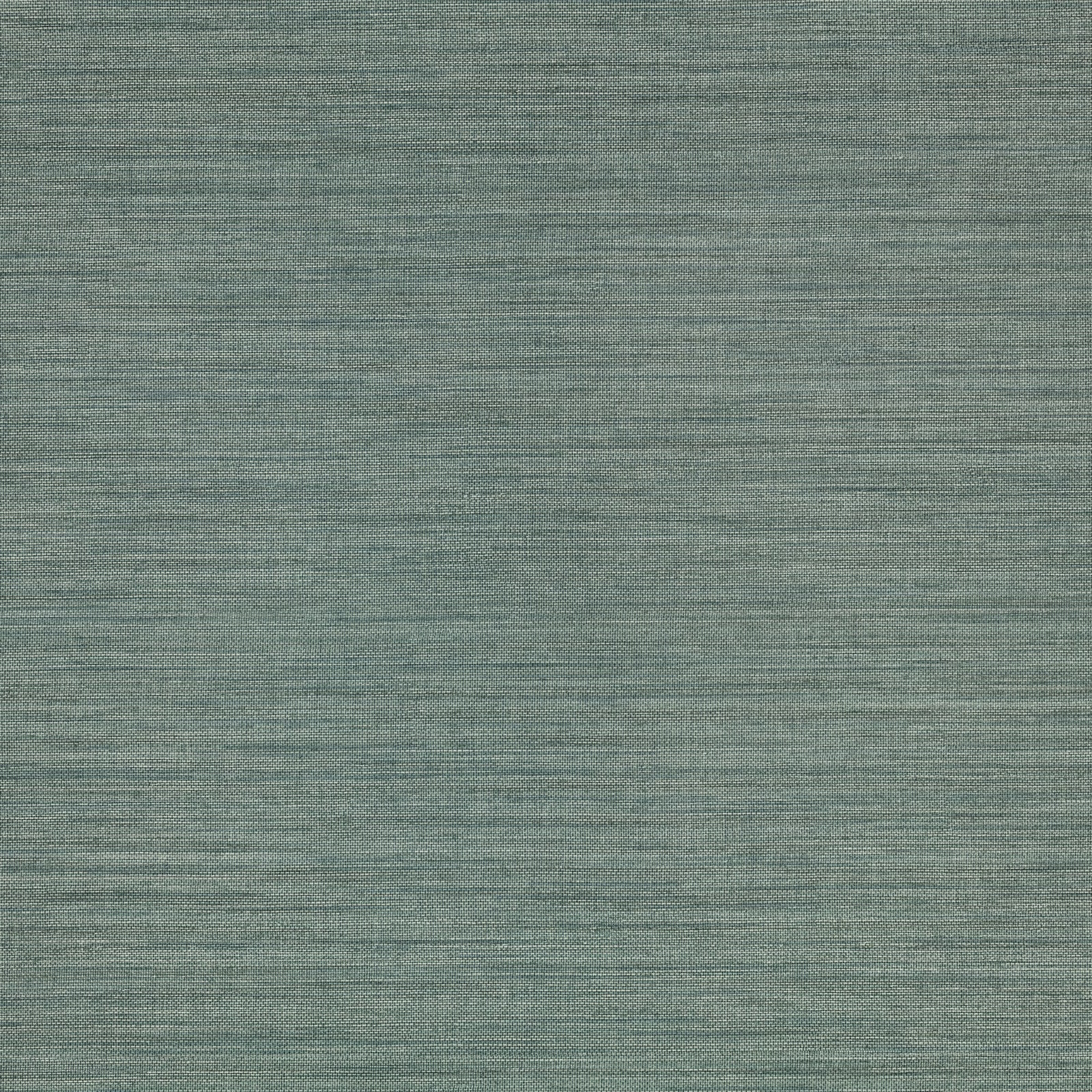 Muted hunter green wallpaper swatch with fine horizontal embossed texture and subtle grey variation
