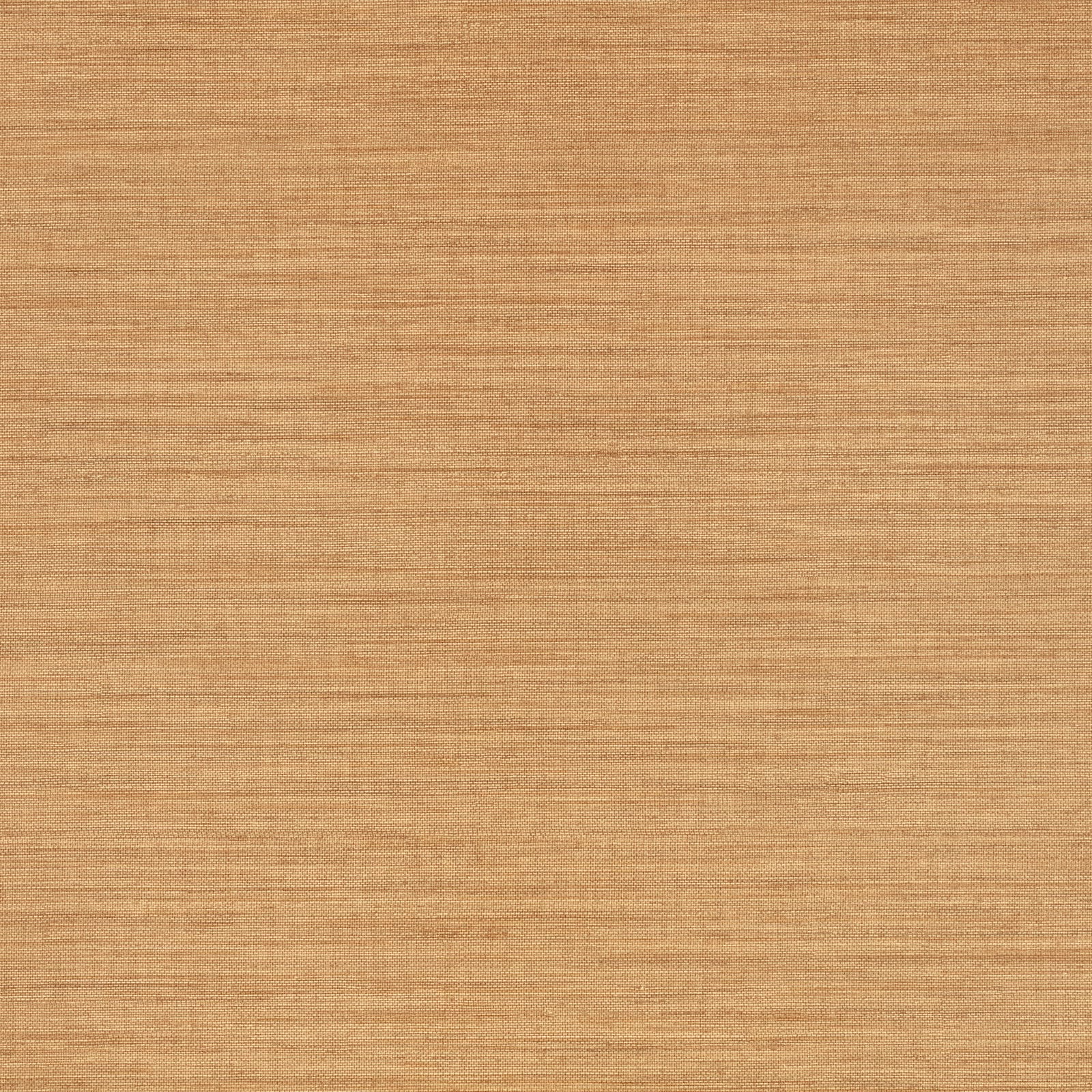 Warm spice-tan wallcovering with fine horizontal embossing and subtle caramel variation