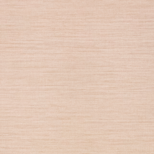 Pale blush pink embossed wallcovering with fine horizontal striated texture