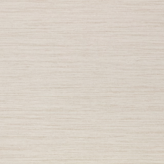 Pale chalk wallcovering with fine horizontal ridges and softly varied texture