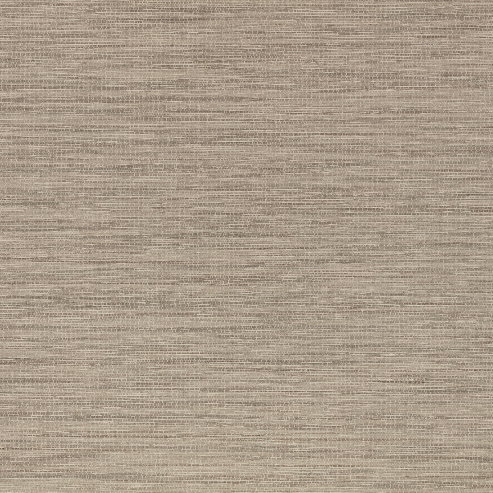 Mushroom taupe wallcovering with fine horizontal embossed striations