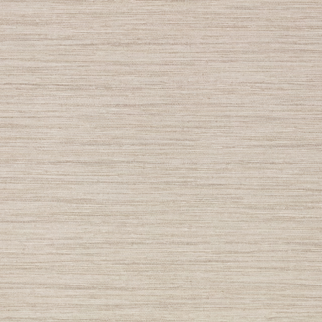 Pale greige Osprey wallcovering with fine horizontal embossed striations and subtle tonal variation