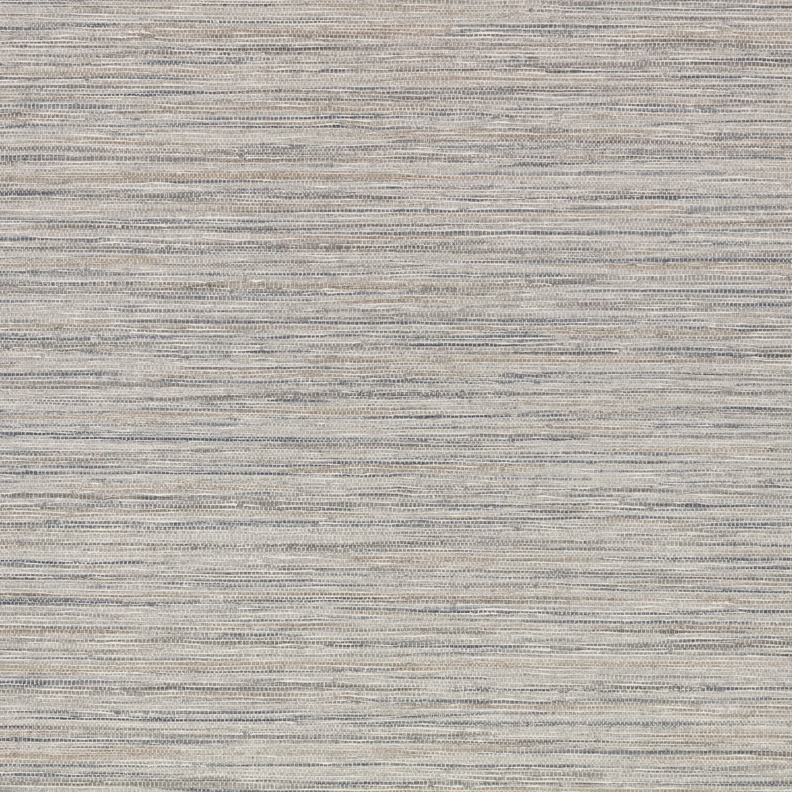 Pale greige embossed wallcovering with fine horizontal striations and soft taupe flecks