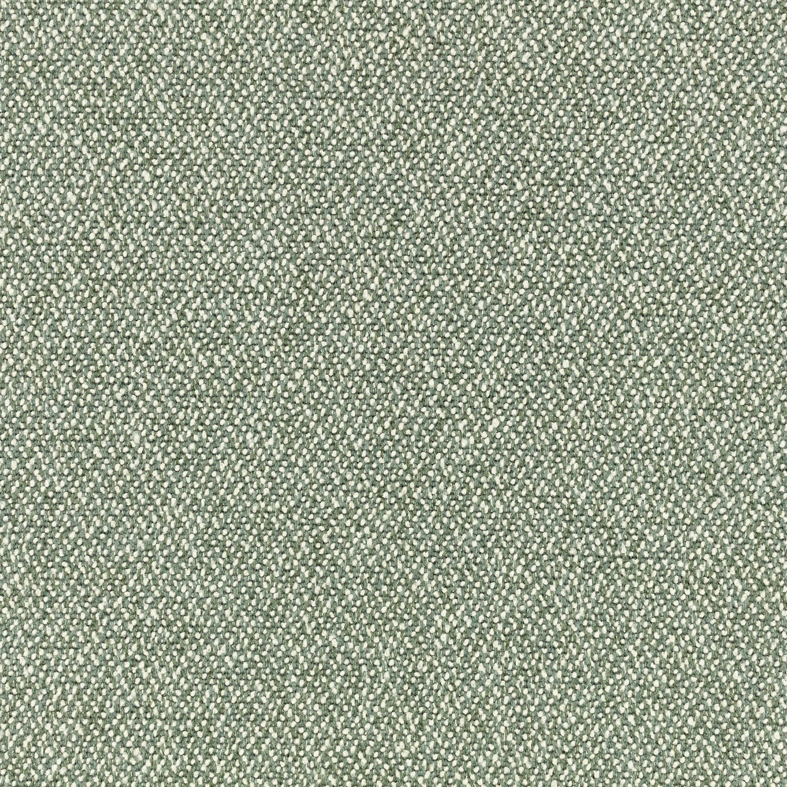 Muted sage-grey green weave with tiny pale flecks and a softly nubby surface