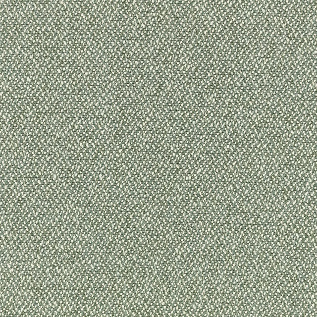 Muted sage-grey green weave with tiny pale flecks and a softly nubby surface